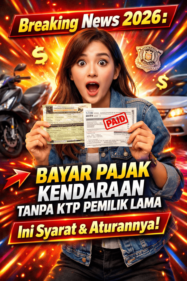 Breaking News 2026 Bayar Pajak Kendaraan Tanpa KTP Pemilik Lama, Ini ...
