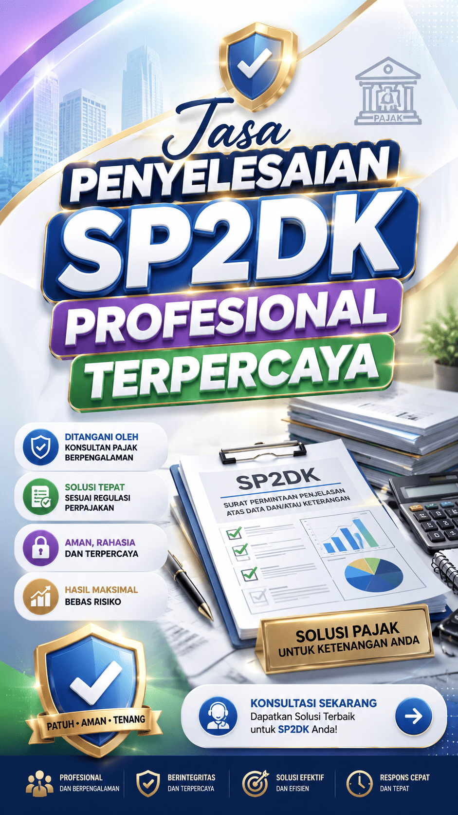 Jasa Penyelesaian SP2DK Pajak Great Performance Consulting