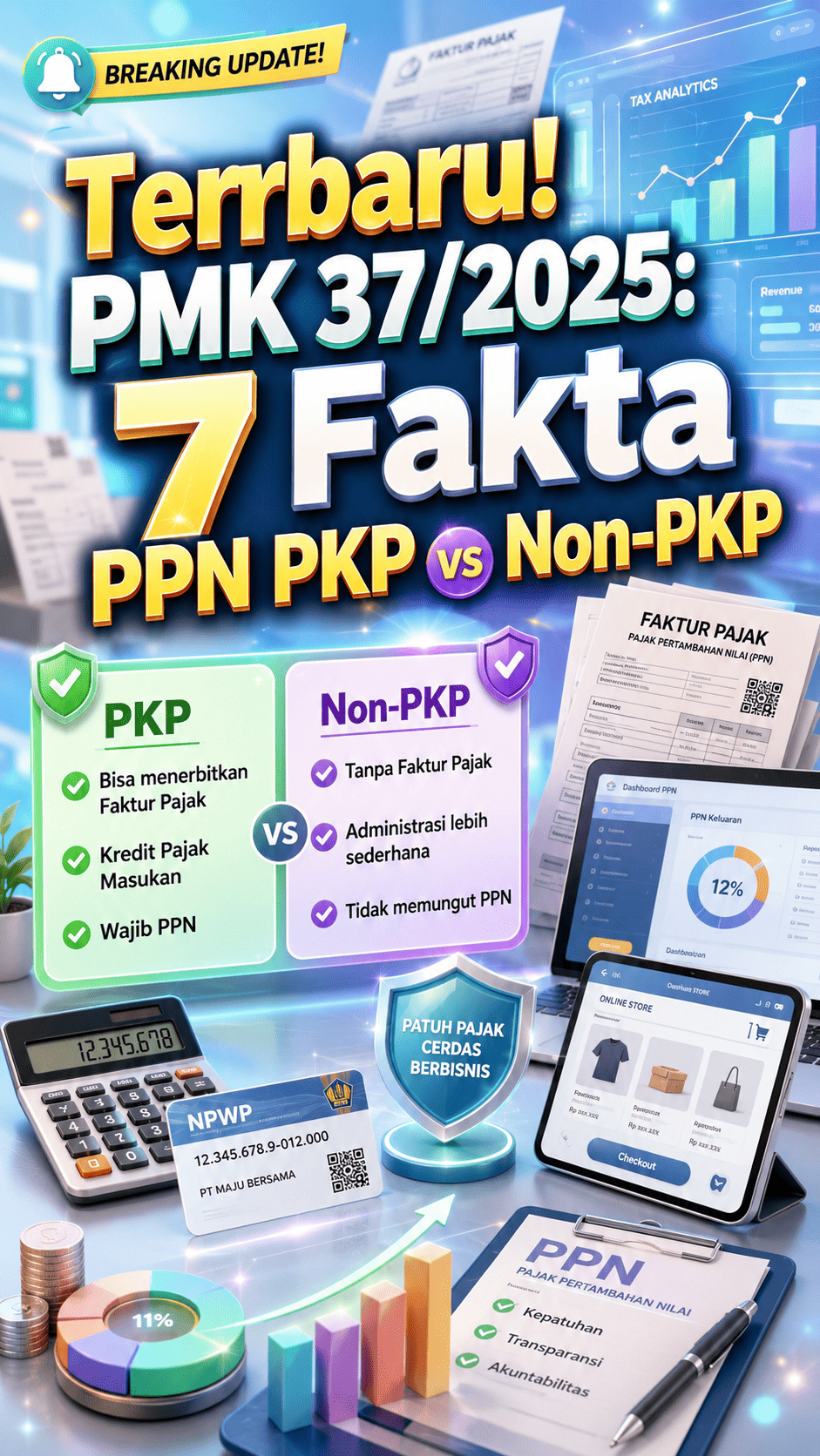 PMK 37/2025 berlaku 1 Agustus: 7 fakta perlakuan PPN pedagang online marketplace berstatus PKP dan Non-PKP